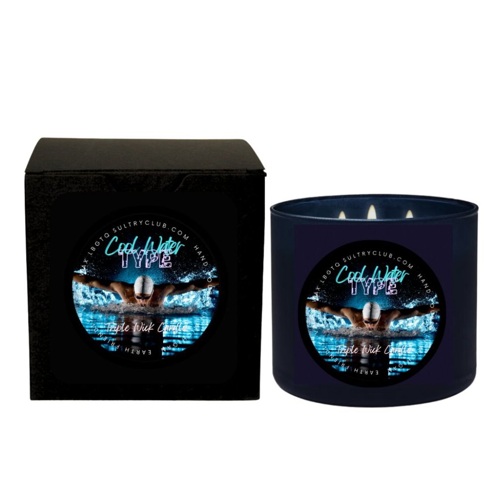 COOL WATER TYPE 16 OZ TRIPLE WICK CANDLE